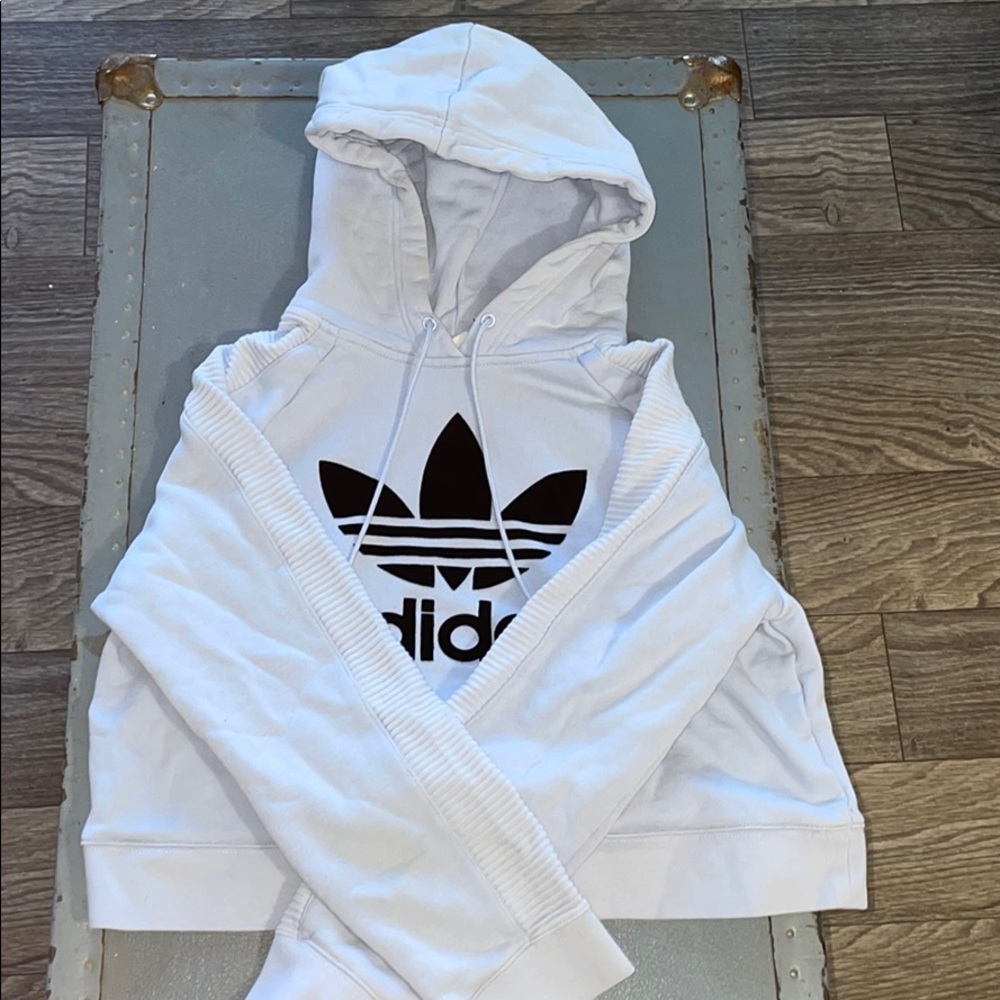 Adidas Cropped Hoodie